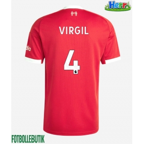 Liverpool Virgil van Dijk #4 Hemmatröja 2025-26 Kortärmad